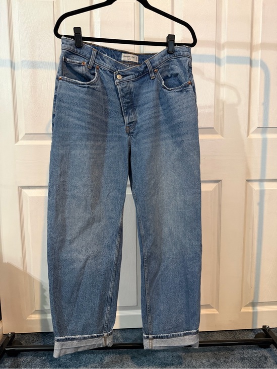 Abercrombie & Fitch Denim - Abercrombie The Dad Relaxed fit Crossover Jean.
